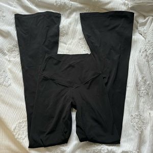 Aerie cross over flare leggings
